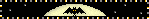 black bat in front of huge yellow moon blinkie