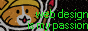 web design is my passion neocities mascot button